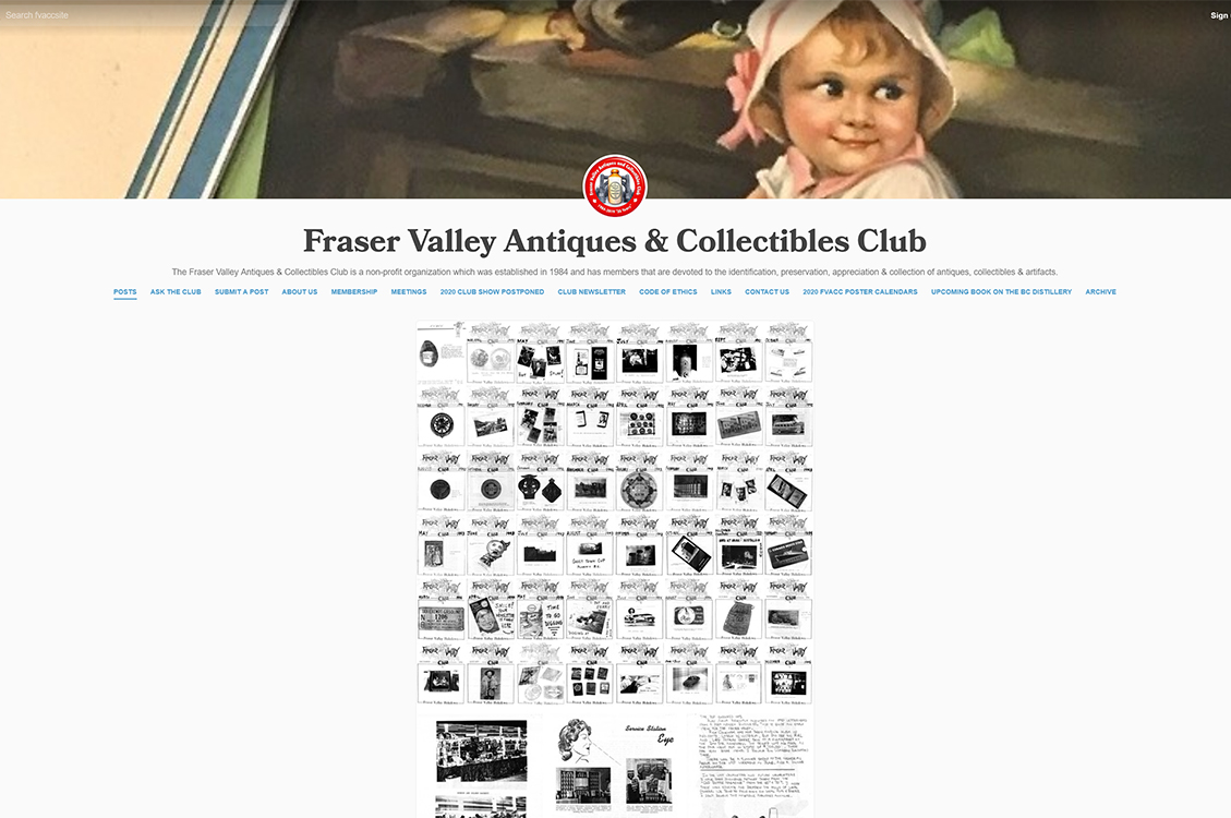 Fraser Valley Antiques & Collectibles Club