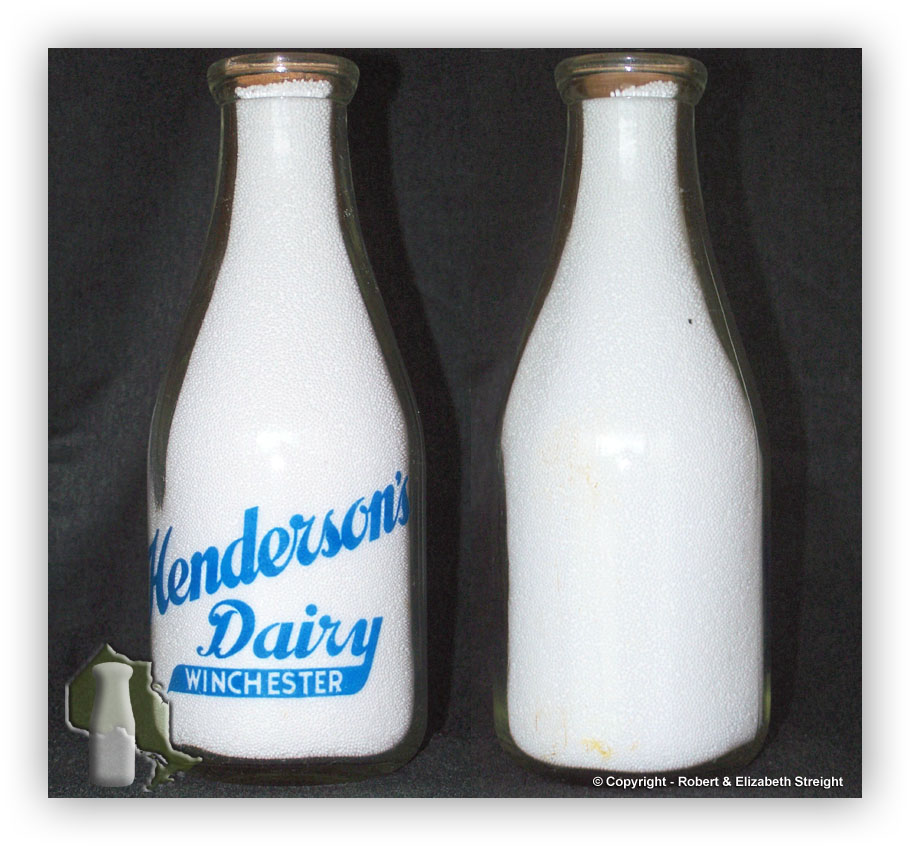 Henderson Dairy, Winchester, Ontario